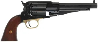 1858 Remington Belt Model Revolver,
.36 caliber, 6-1/2" barrel,
percussion, blued steel frame,  
appears unfired with box, by Pietta